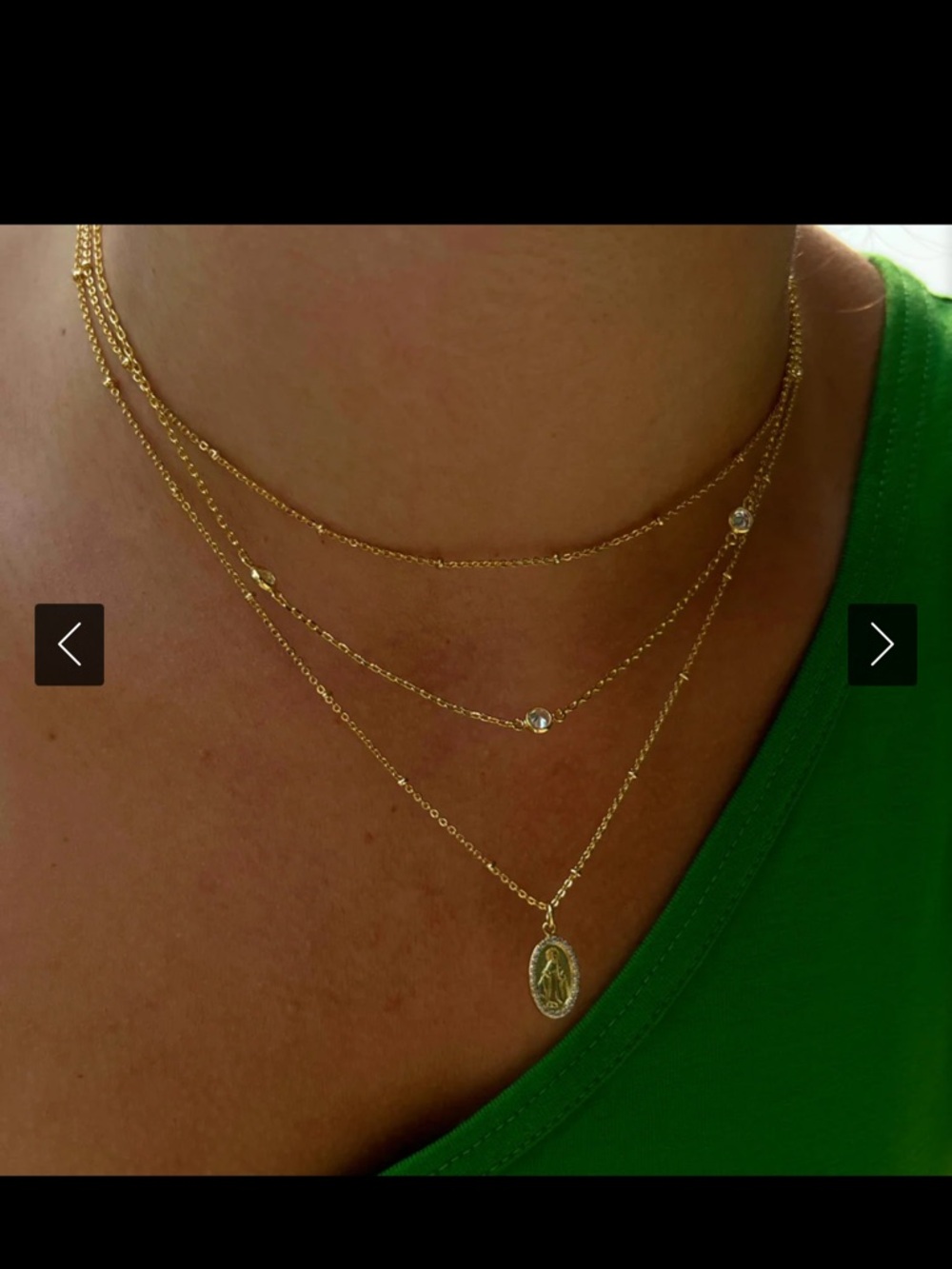 EVRY JEWELS Sparkle Necklace